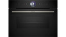 Bosch Series 8 Combi Steam Oven 45x60cm Black CSG7361B1