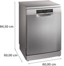 Bosch Series 6 Free-Standing Dishwasher 60cm SMS6TCI01G