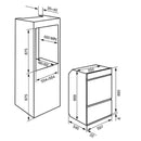 Grade B Smeg DOSP6390X 60cm Double Built In Electric Oven Stainless Steel