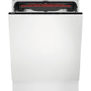 GRADE A2 - AEG Series 5000 AirDry Integrated Dishwasher - C-Rated Black Control Panel