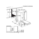 GRADE A2 - AEG Series 5000 AirDry Integrated Dishwasher - C-Rated Black Control Panel