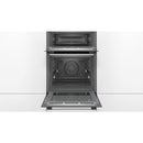 Grade B Bosch Series 6 MBA5785S6B 60cm Double Built In Electric Oven Stainless Steel