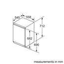 Bosch Series 6 Built-In Freezer 72x56cm GIV11AFE0
