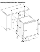 Gaggenau 400 series Dishwasher 60 cm Variable hinge
