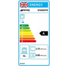 Grade A Smeg Cucina Single Oven - Black