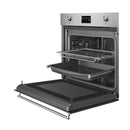 Grade B Smeg SO6302M2X 60cm Single Built In electric Oven with Microwave Function Stainless Steel