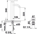 Blanco Maja Basin Mixer - Ideali