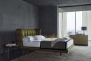B&B Italia Husk Double Bed - Asolo 403 Pistacchio