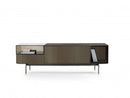 Flexform Jeremy Sideboard - Glossy Lacquer Tortora