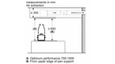 Bosch Serie 6 Ceiling Mounted Hood 90cm DRC97AQ50B - Ideali