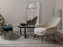 Gubi Adnet Coffee Table - Ø 100 Black leather - Ideali