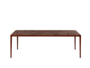 B&B Italia Mirto Outdoor Table - Glazed lava stone with decoration