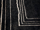 Baxter Berbère Rug 350x200 - Pattern B Dark Grey/Natural Graphic