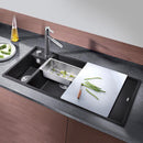 Blanco Axia Iii 6 S Sink Rock Grey, Basin Right - Ideali