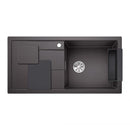 Blanco Sity Xl 6 S Sink Metallic Aluminium, Lava Grey Accessory Set - Ideali