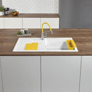 Blanco Sity Xl 6 S Sink Metallic Aluminium, Lava Grey Accessory Set - Ideali