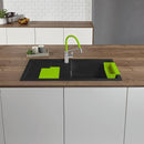 Blanco Sity Xl 6 S Sink Metallic Aluminium, Lava Grey Accessory Set - Ideali