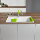 Blanco Sity Xl 6 S Sink Metallic Aluminium, Lava Grey Accessory Set - Ideali