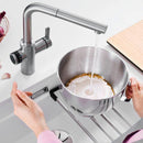 Blanco Evol-S Volume Single Lever Mixer, With Pull-Out Spray - Ideali