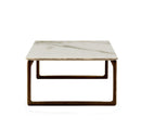 Flexform Brig Side Table - Square 40x40 cm - Gold