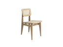 Gubi C-Chair Dining Chair, French Cane - Ideali