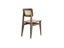 Gubi C-Chair Dining Chair, French Cane - Ideali