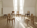 Gubi C-Chair Dining Chair, Paper Cord - Ideali