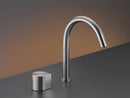 CEA Duet 2 holes sink tap with swiveling spout DET10