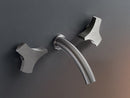 CEA Ziqq wall 3 holes sink tap