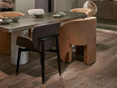 Baxter Jorgen Chair - Inner Leather Texture Day Square / Outer Leather River Congo - Ideali