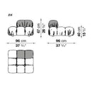 B&B Italia Camaleonda Modular Sofa Collection - Ideali