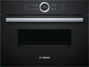 Bosch Serie 8 Built-In Combi Microwave Oven 45x60cm CMG633BB1B - Ideali