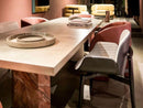 Baxter Jorgen Chair - Inner Leather Texture Day Square / Outer Leather River Congo - Ideali