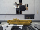 Baxter Tactile Three Seater Sofa - Cloister Mud Leather