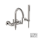 Dornbracht Tara. Wall-Mounted Bath Mixer with Shower Hose Set - Ideali