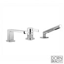 Dornbracht LULU Deck/Tile-Mounted, Three-Hole, Single-Lever Bath Mixer - Ideali