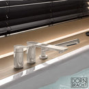 Dornbracht Lissé Deck/Tile-Mounted, Three-Hole, Single-Lever Bath Mixer - Ideali