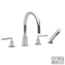 Dornbracht Tara. Deck/Tile-Mounted Four-Hole Bath Mixer - Ideali