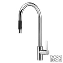 Dornbracht Tara Ultra Single Lever Mixer Pull-Down With Shower Function - Ideali