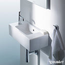 Duravit Vero hand washbasin white, with WonderGliss, with 1 tap hole