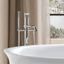 Duravit White Tulip Floorstanding Single Lever Bath Mixer