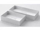 Falper Quattro.Zero countertop sink D8J 50 or D8J 70