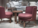 Flexform Feel Good Soft Armchair - Swivel Frame