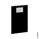 Geberit Aquaclean Design Plate To Attach On Concealed Cistern Alpine White - Ideali