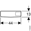Geberit Wall-Mounted Cistern Ap127 With Start/Stop Flush - Ideali