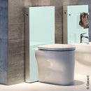 Geberit Monolith Sanitary Module For Floor-Standing Toilet H: 101 Cm, Glass White - Ideali