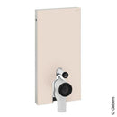 Geberit Monolith Sanitary Module For Floor-Standing Toilet H: 101 Cm, Glass White - Ideali