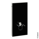 Geberit Monolith Sanitary Module For Wall-Mounted Toilet H: 101 Cm, Glass White - Ideali