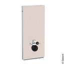 Geberit Monolith Sanitary Module For Wall-Mounted Toilet H: 101 Cm, Glass White - Ideali
