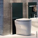 Geberit Monolith Sanitary Module For Floor-Standing Toilet H: 101 Cm, Glass White - Ideali